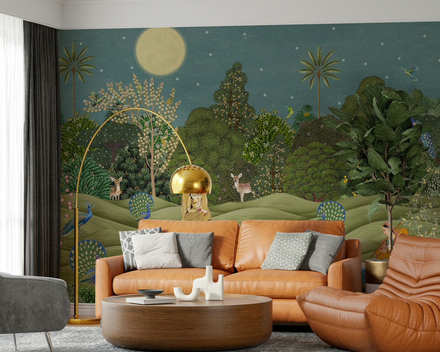 Purnima Paradise Wall Mural