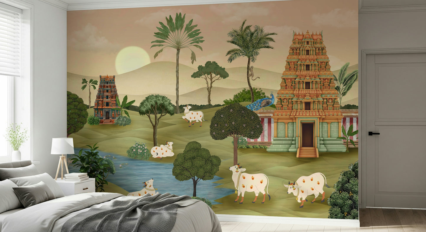 Madhuban Moonlight Wall Mural
