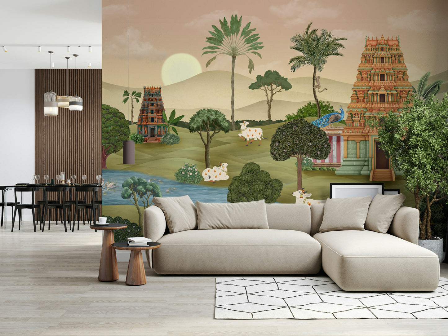 Madhuban Moonlight Wall Mural