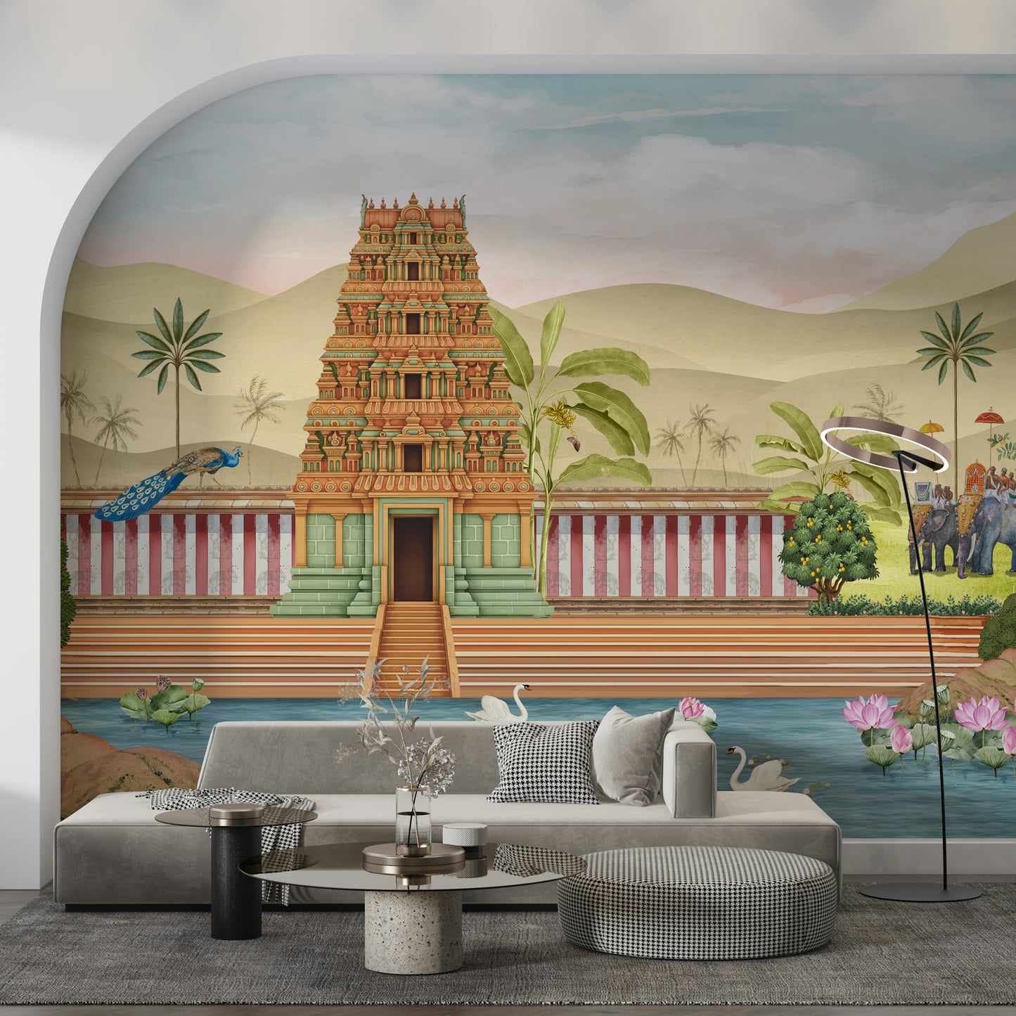 The Royal Pastoral Wall Mural