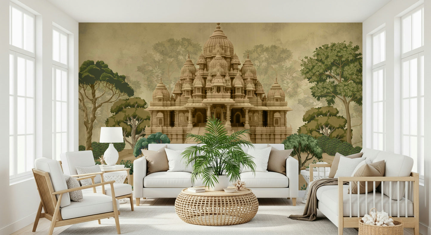 Divine Devalaya Wall Mural