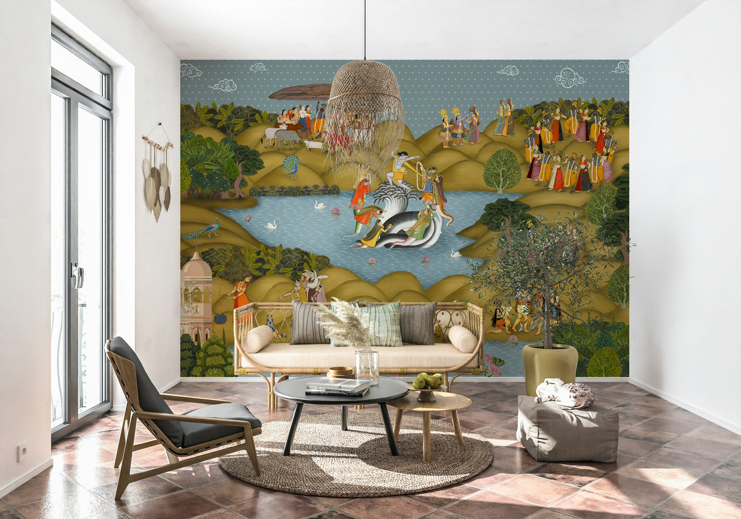 The Palace Jali Wall Mural