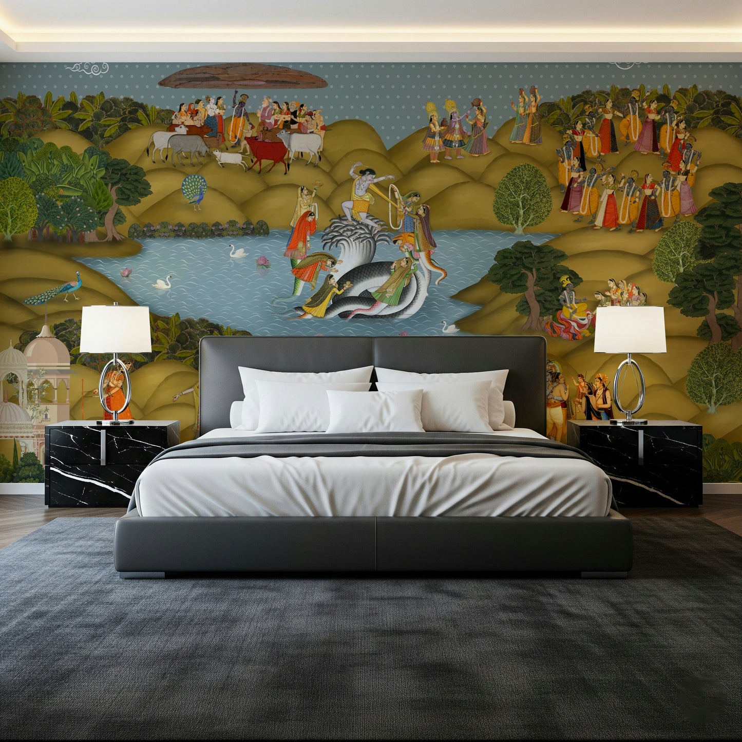 The Palace Jali Wall Mural