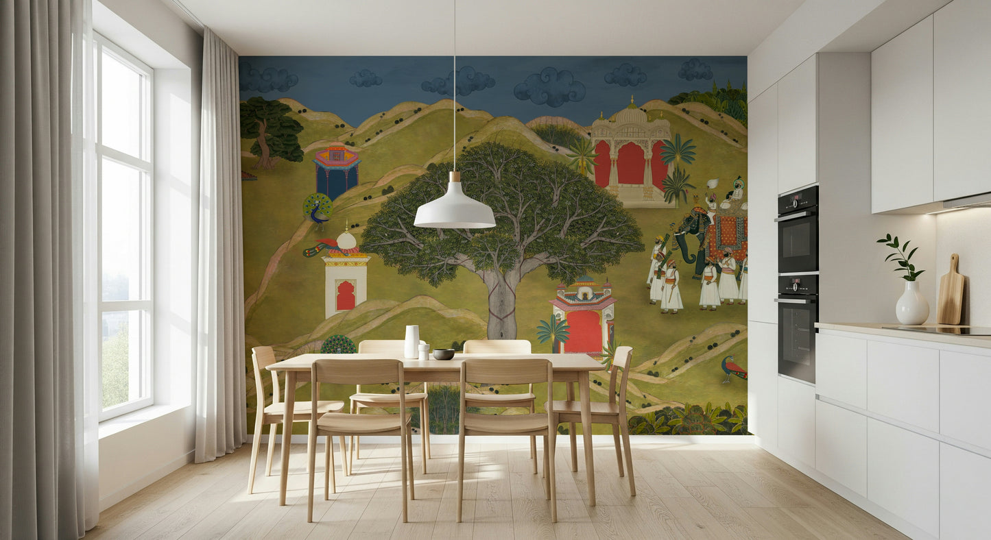 Aravali Tales Wall Mural
