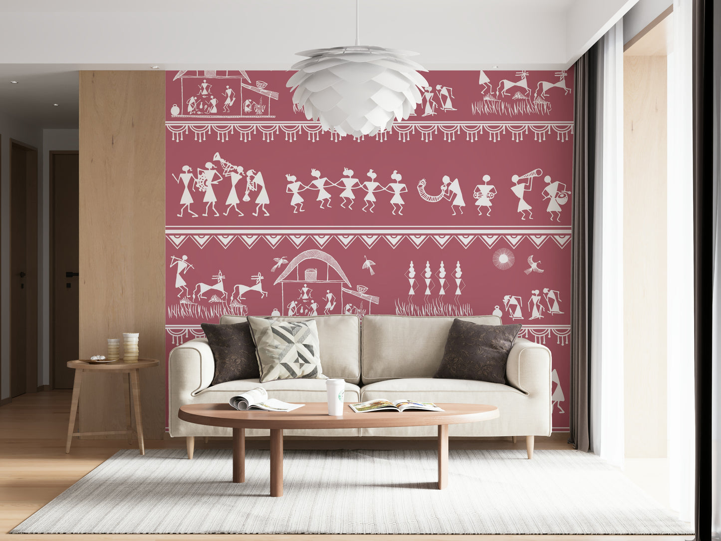 Warli Utsav Wall Mural