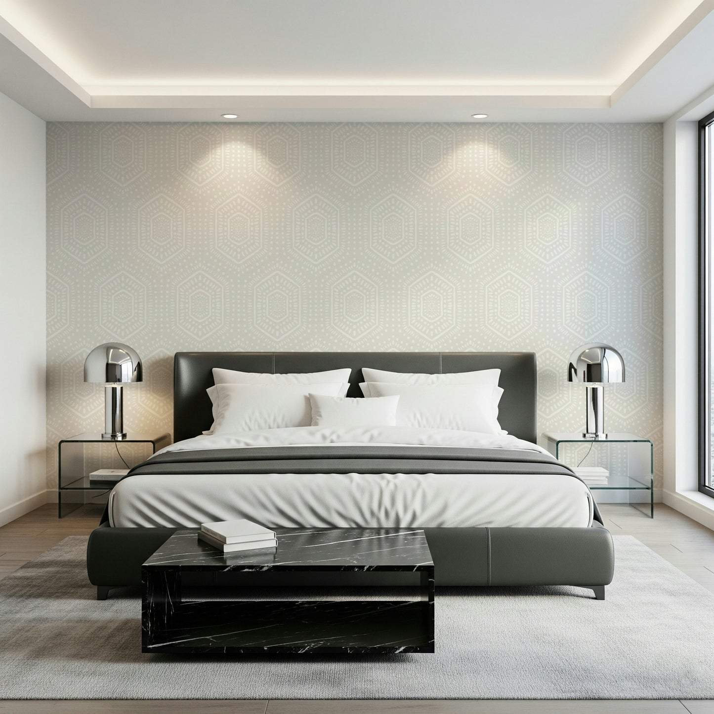 Boho Painted Cloud Dancer Wallpaper⁠