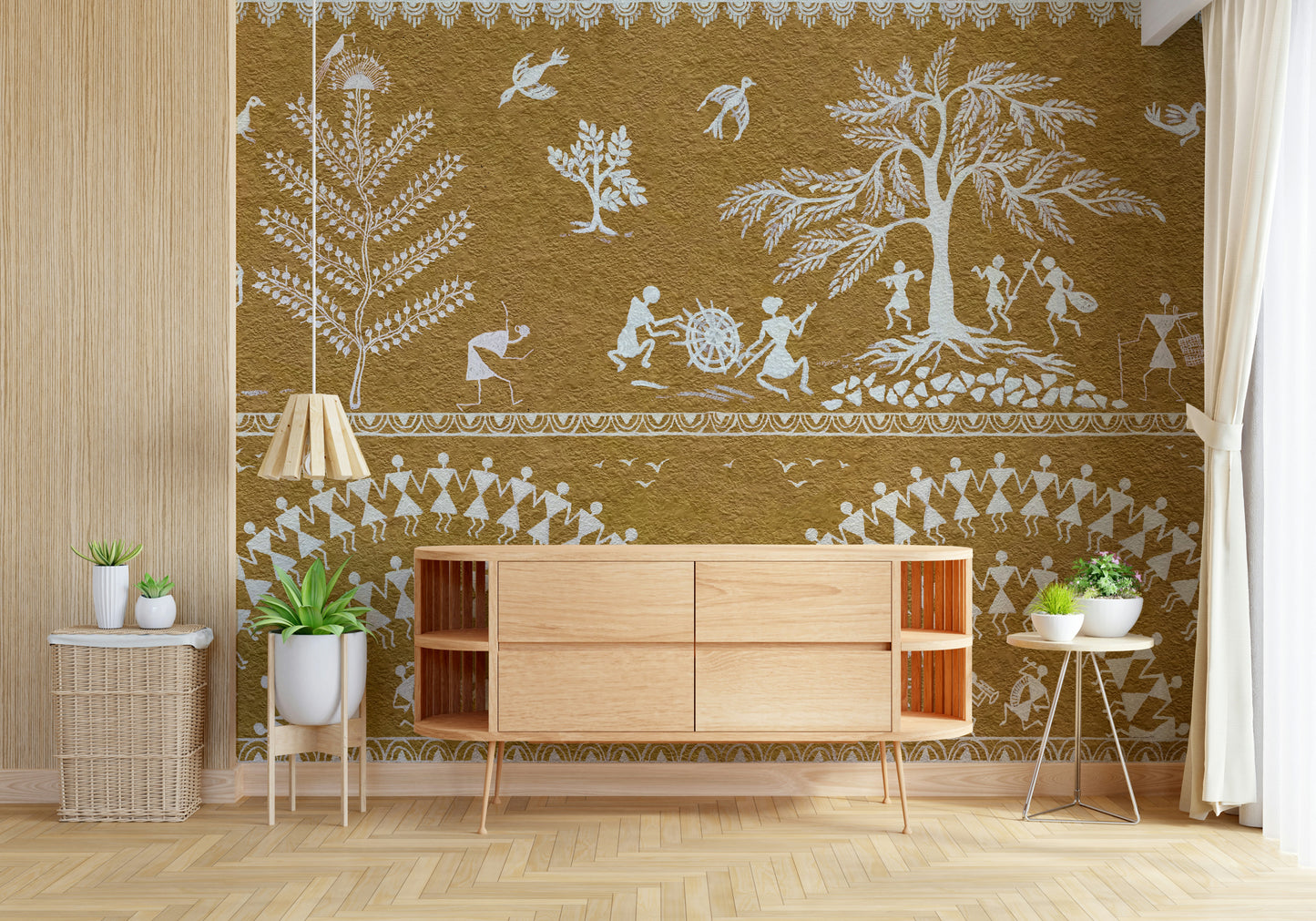 Tribal Dance Wall Mural