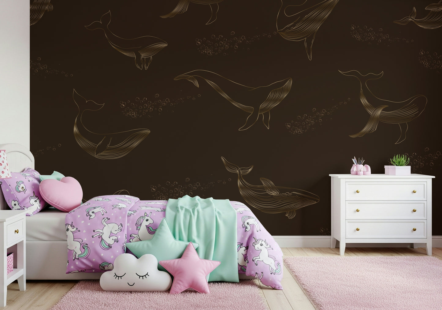 Whale Song Wall Mural