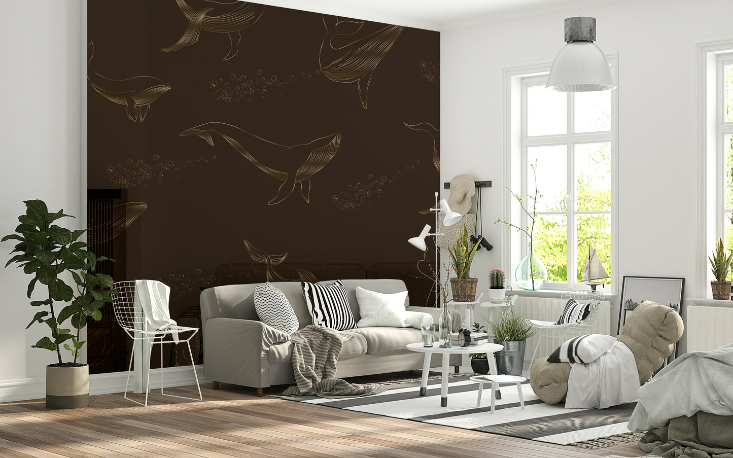 Whale Song Wall Mural