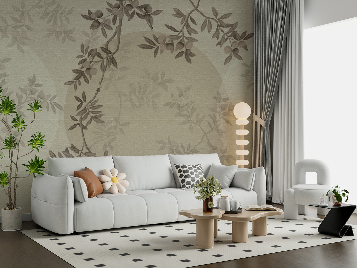 Olive Branch Serenity Wall Mural