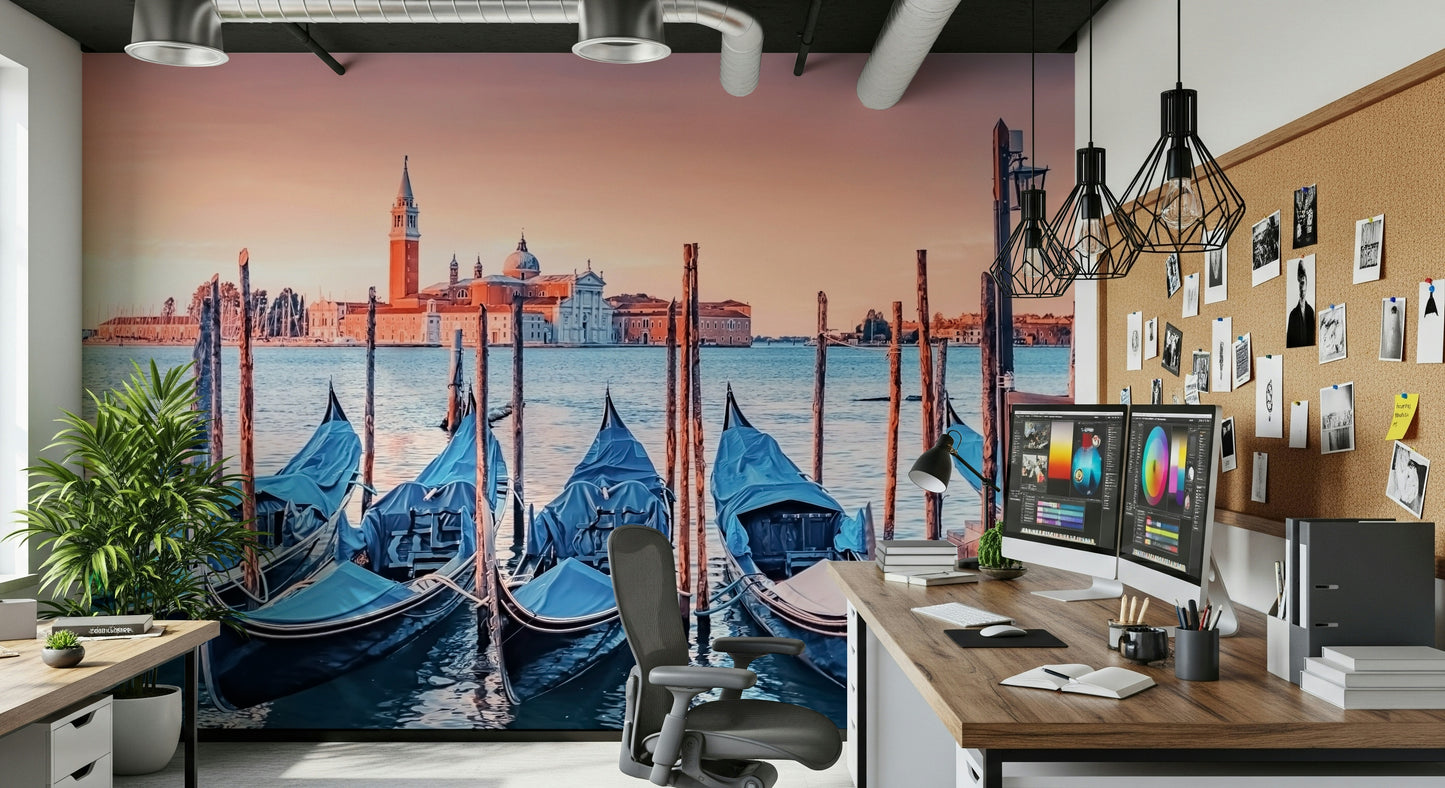 Serene Venice Scene Wall Mural