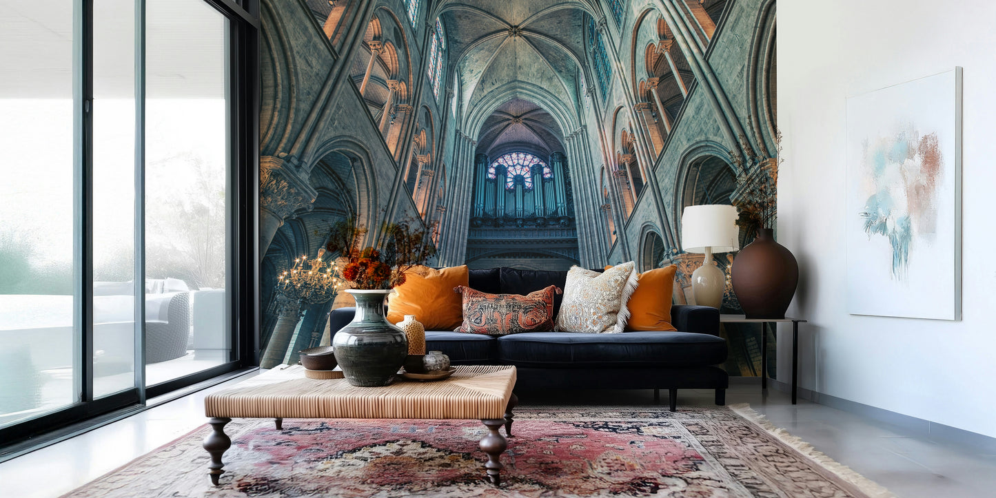 Cathedral Arches Wall Mural