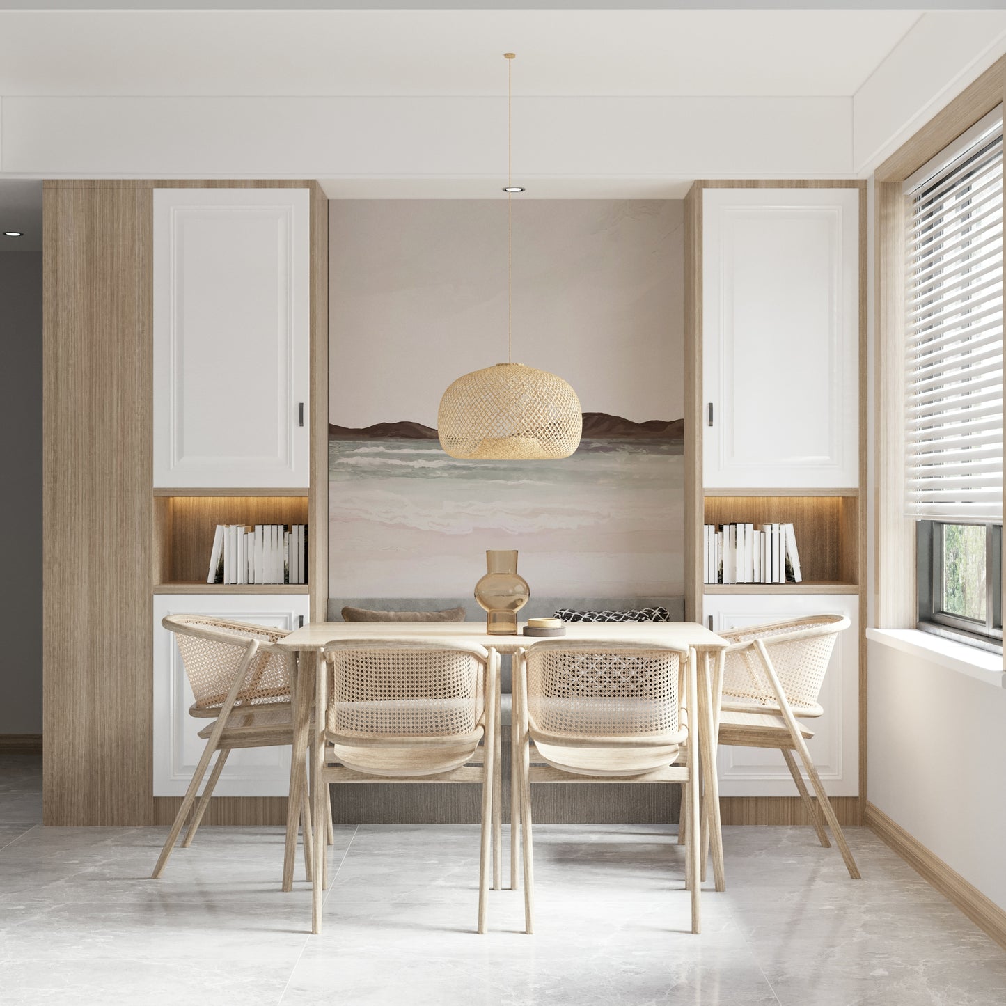 Painted Shores Wall Mural