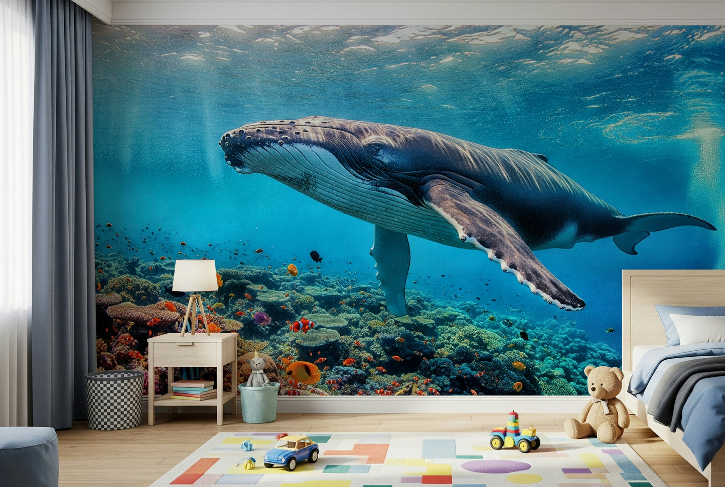 Ocean Giant's Realm Wall Mural