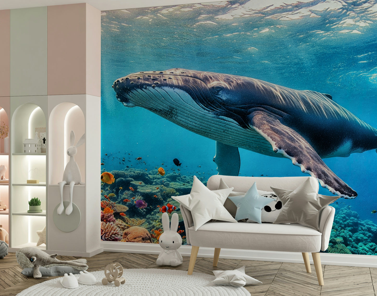Ocean Giant's Realm Wall Mural