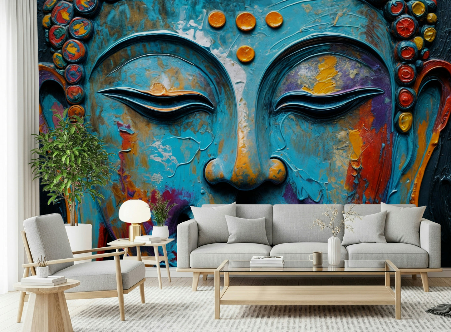 Zenith Buddha Wall Mural