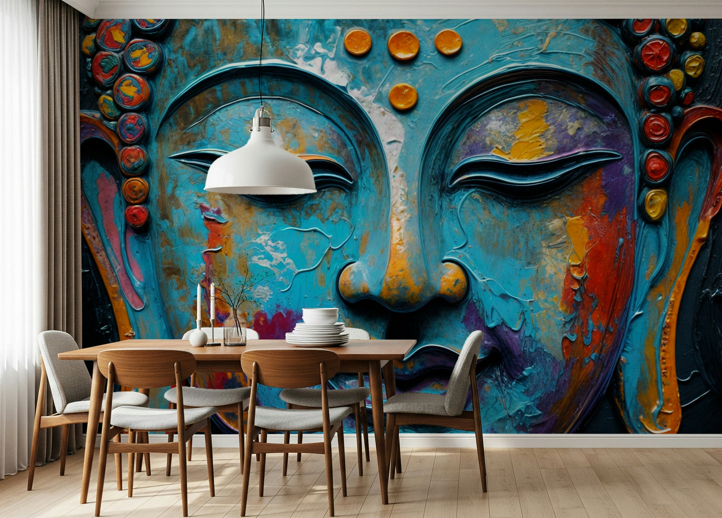 Zenith Buddha Wall Mural