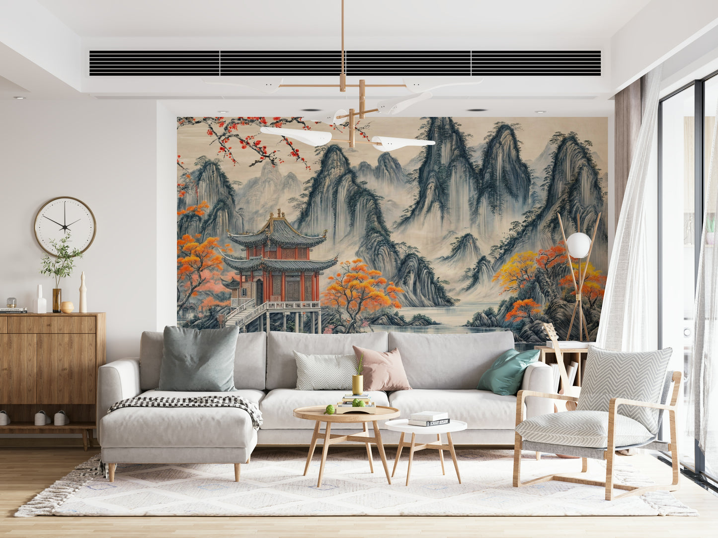 Asian Serenity Wall Mural
