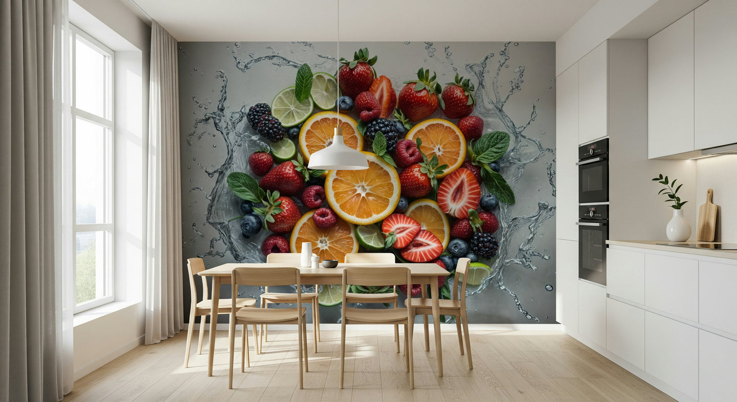 Fresh Splash Wall Mural
