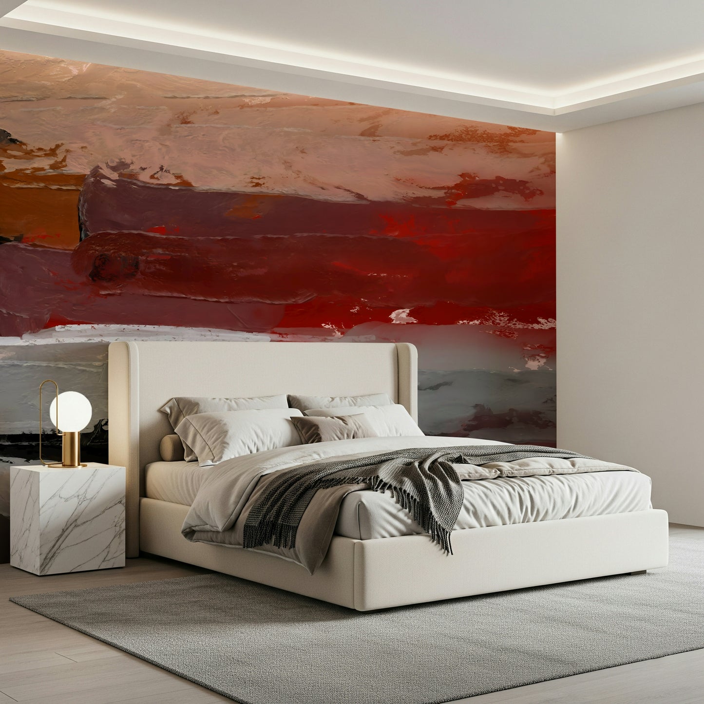 Abstract Landscape Wall Mural