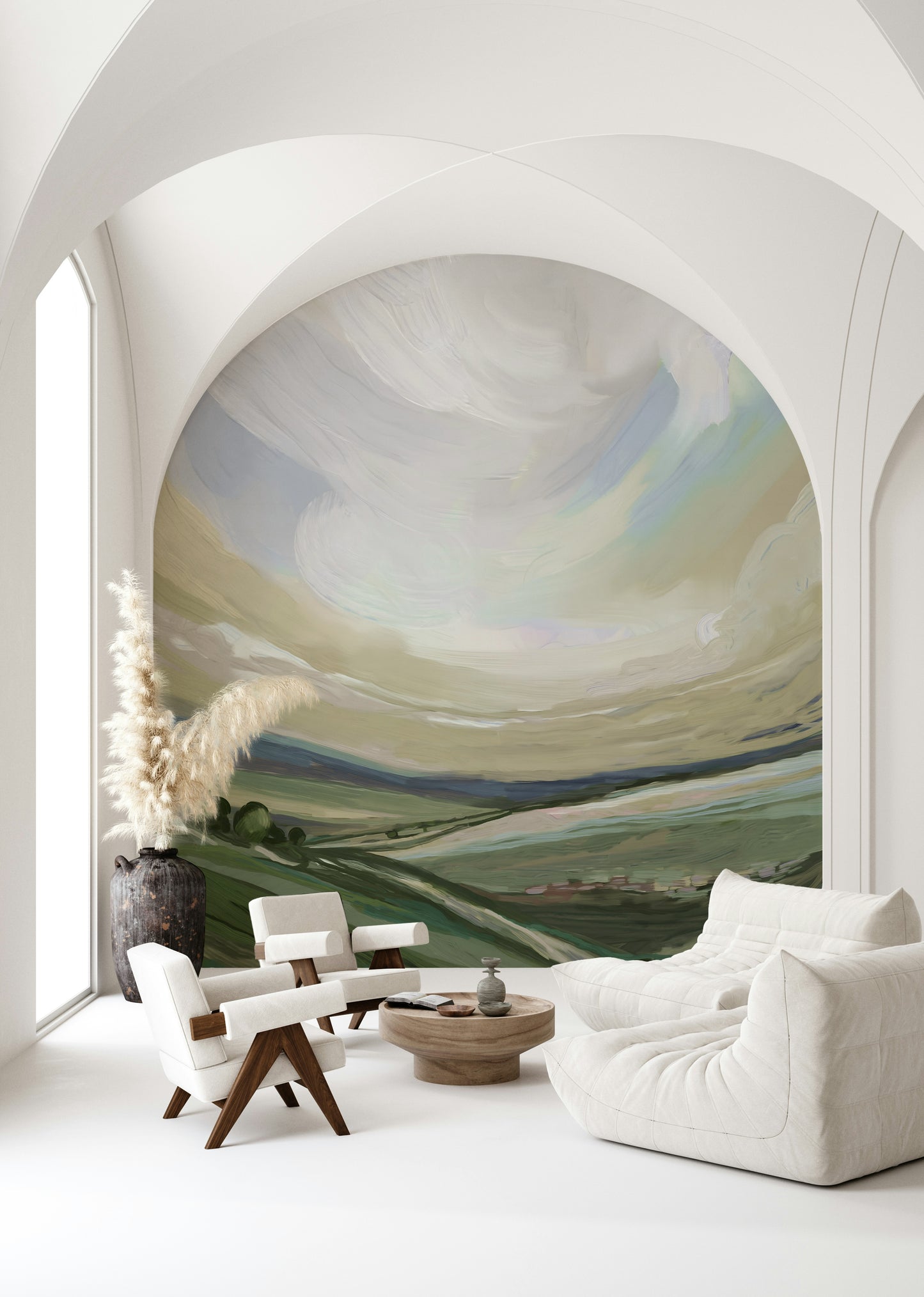 Yorkshire Landscape Oils Wall Mural
