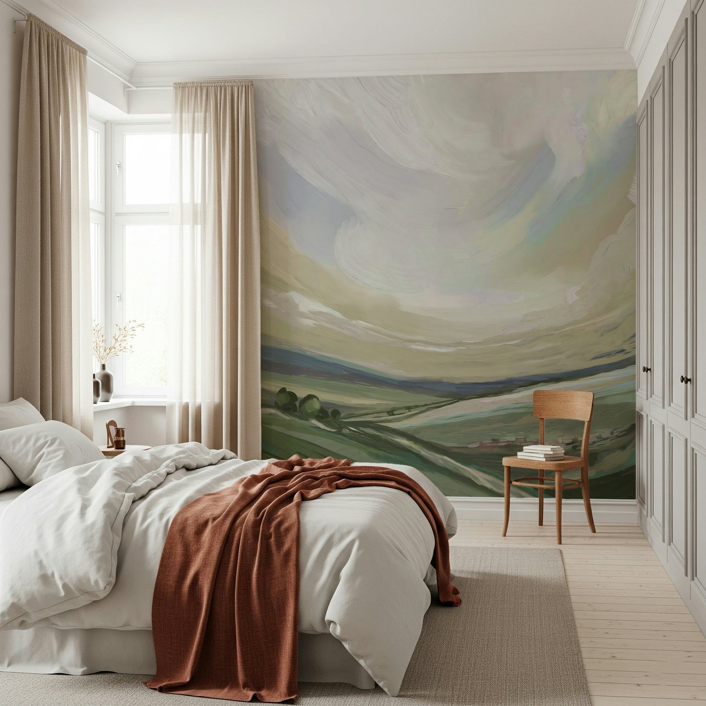Yorkshire Landscape Oils Wall Mural