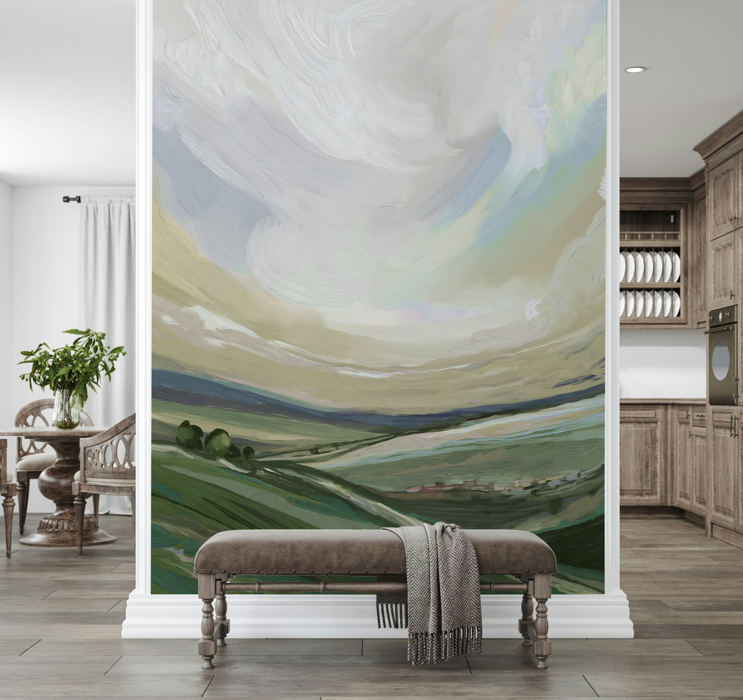 Yorkshire Landscape Oils Wall Mural