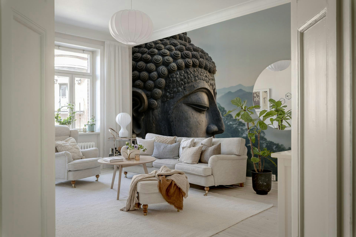 Zenith Buddha Vista Wall Mural