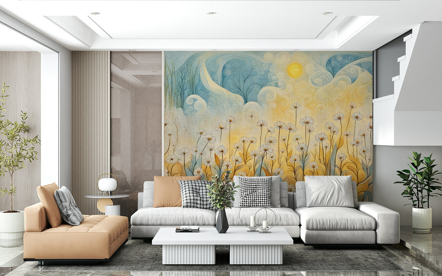 Daisy Daydreams Wall Mural