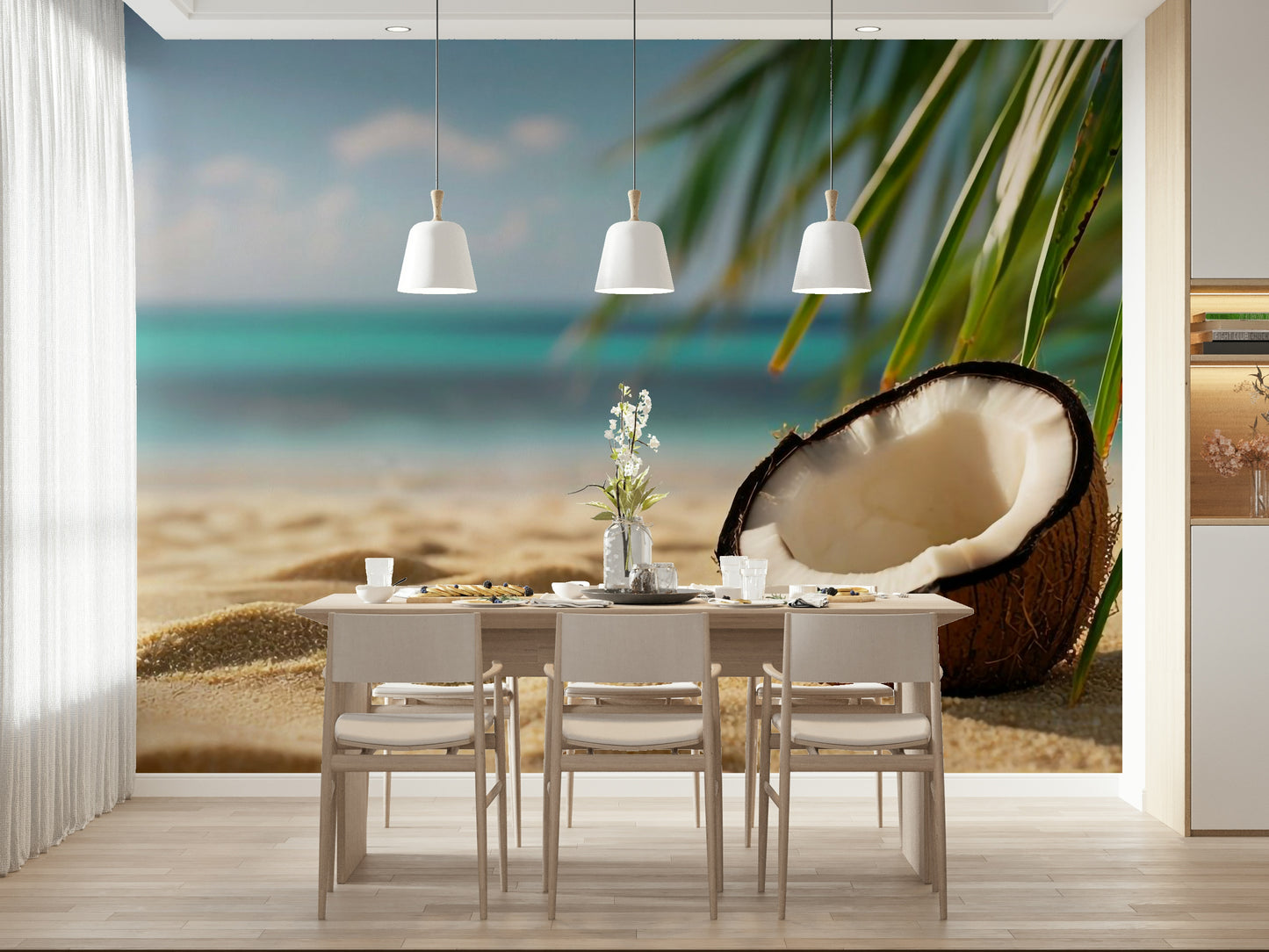 Coconut Dreams Wall Mural