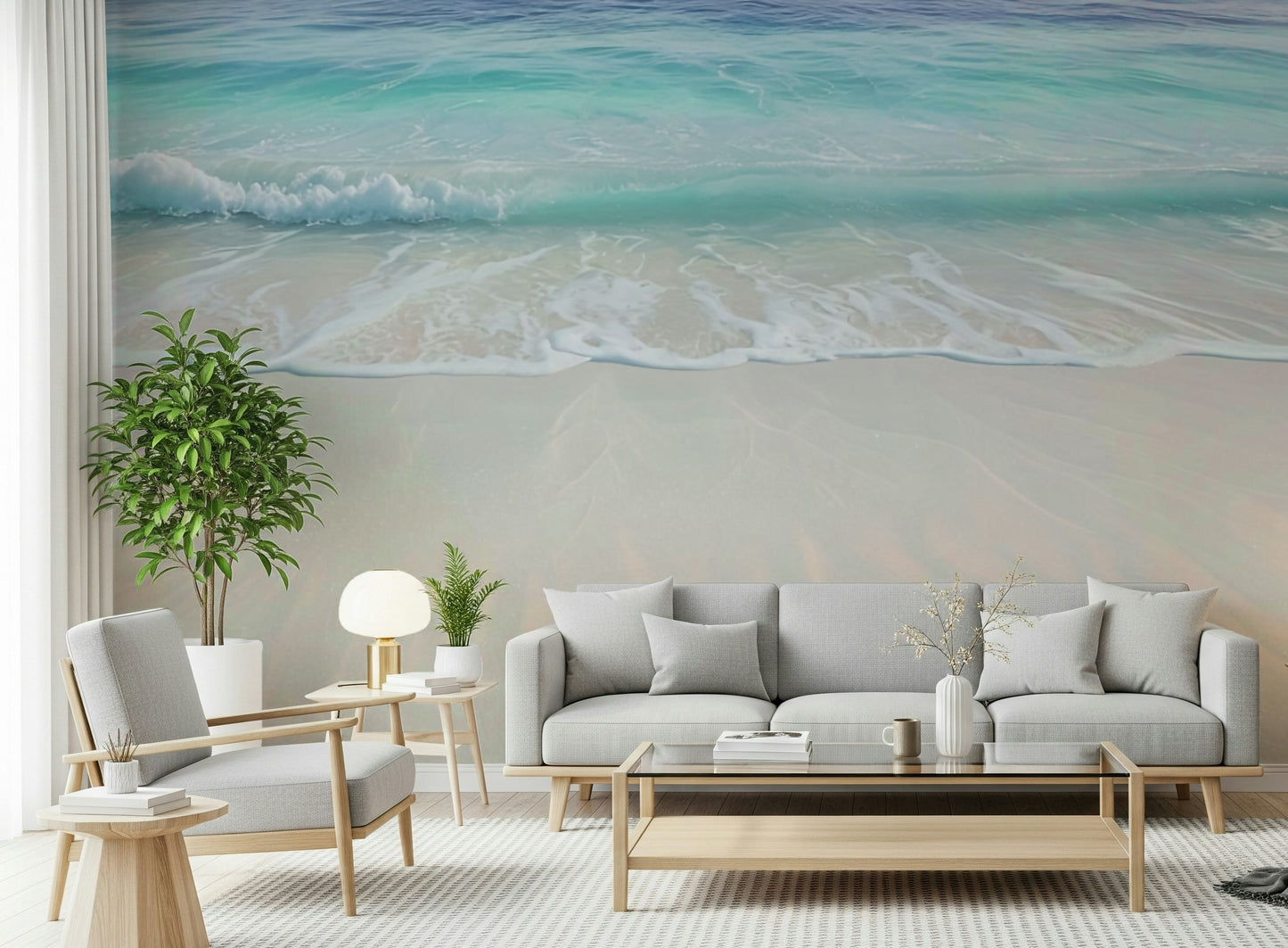 Coastal Paradise Wall Mural