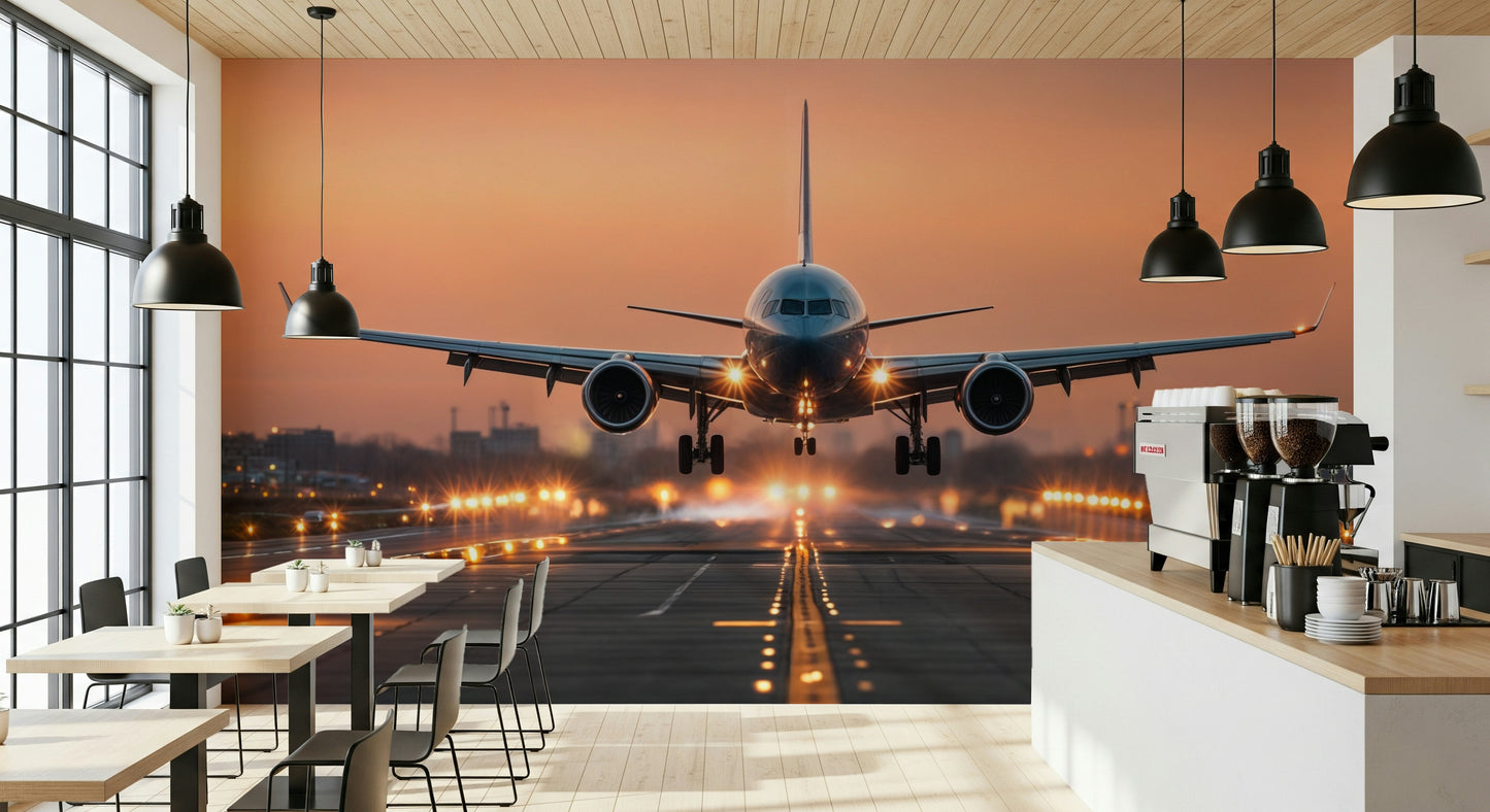 Sunrise Arrival Wall Mural