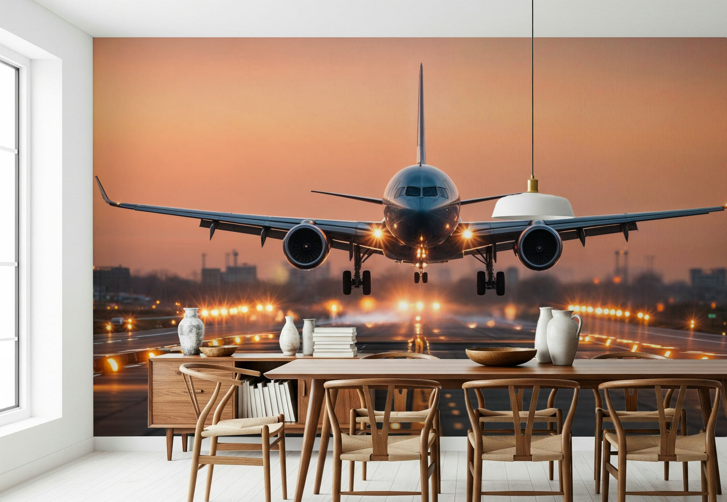 Sunrise Arrival Wall Mural