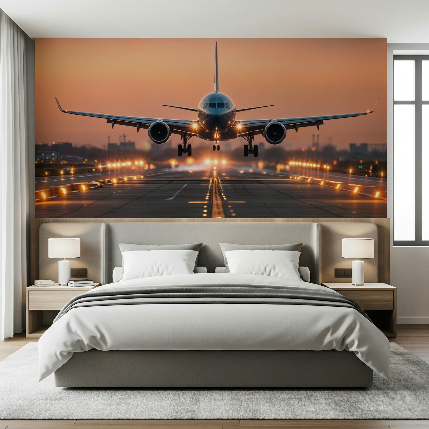 Sunrise Arrival Wall Mural