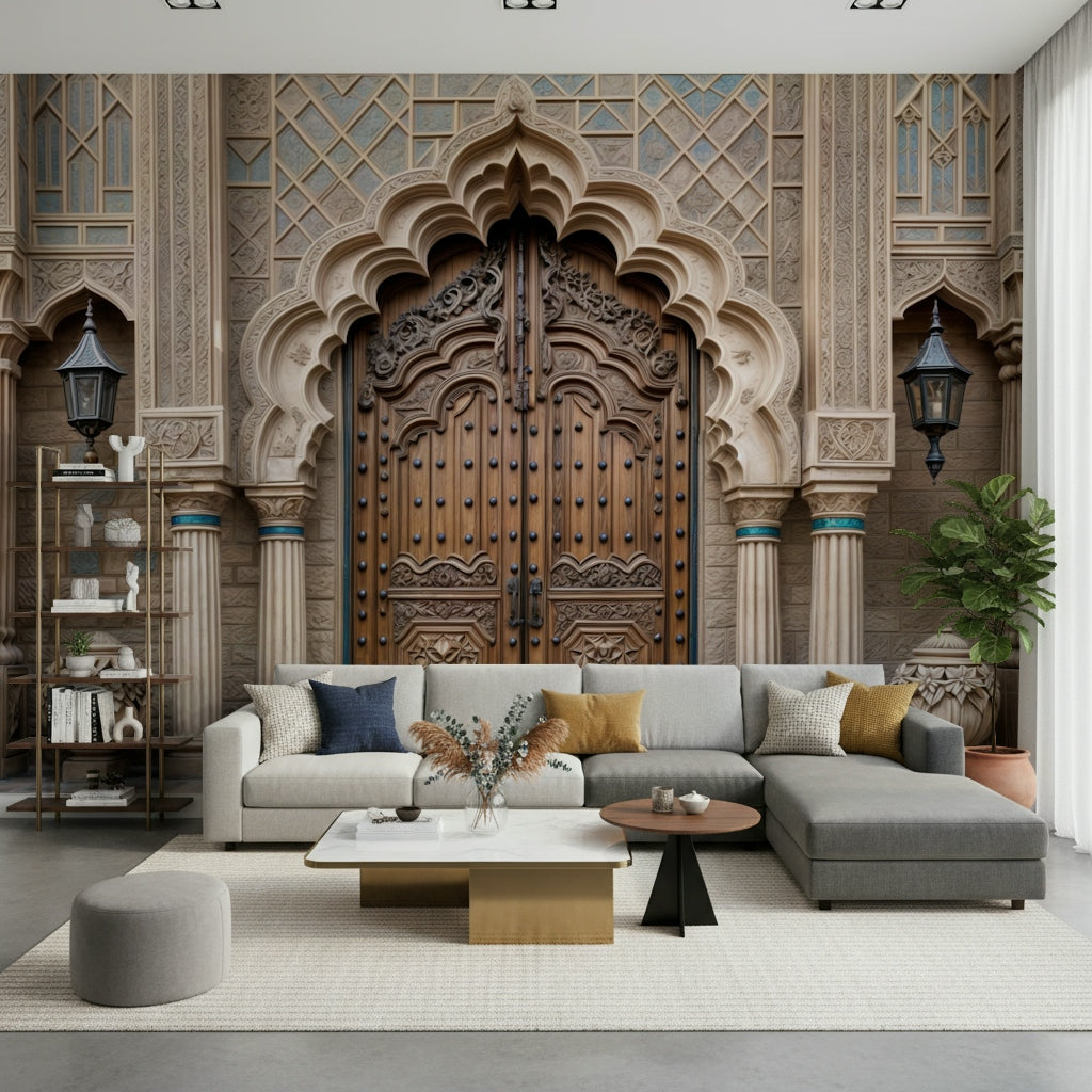 Ornate Entryway Wall Mural