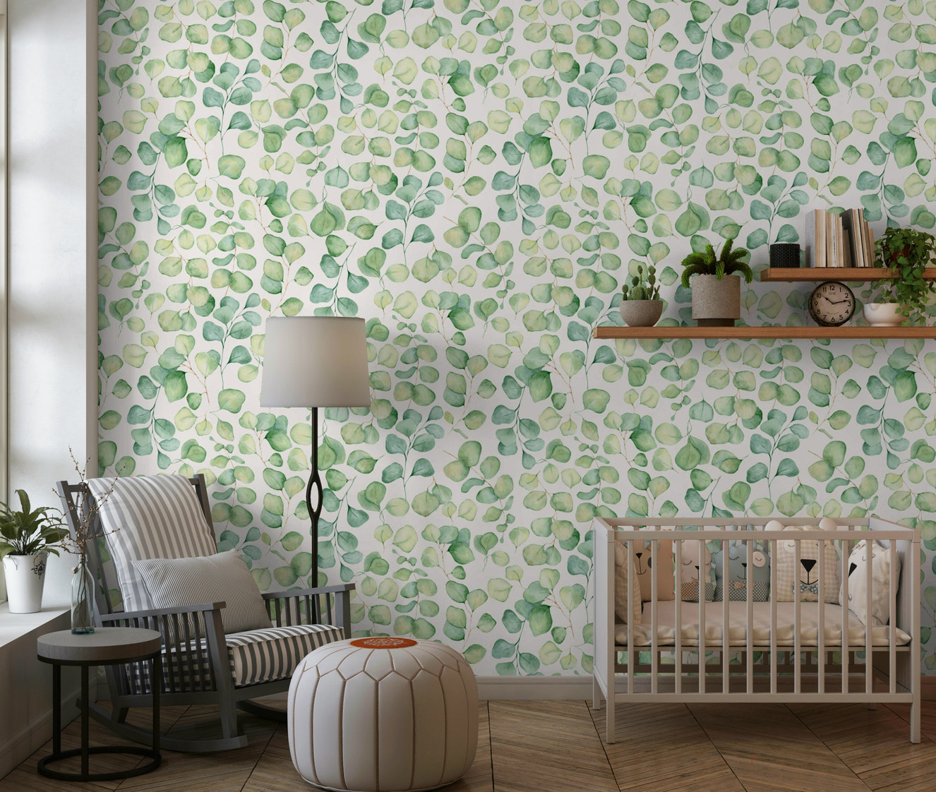 Eucalyptus Dream Garden Wallpaper⁠