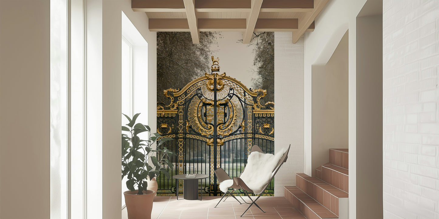 Green Park Gate Wall Mural