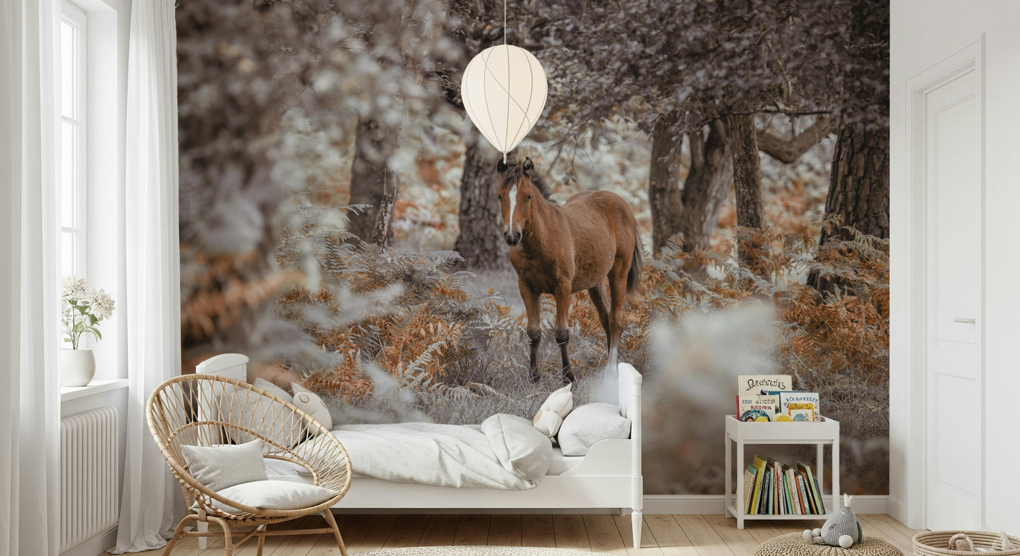 Wild Stallion Wall Mural