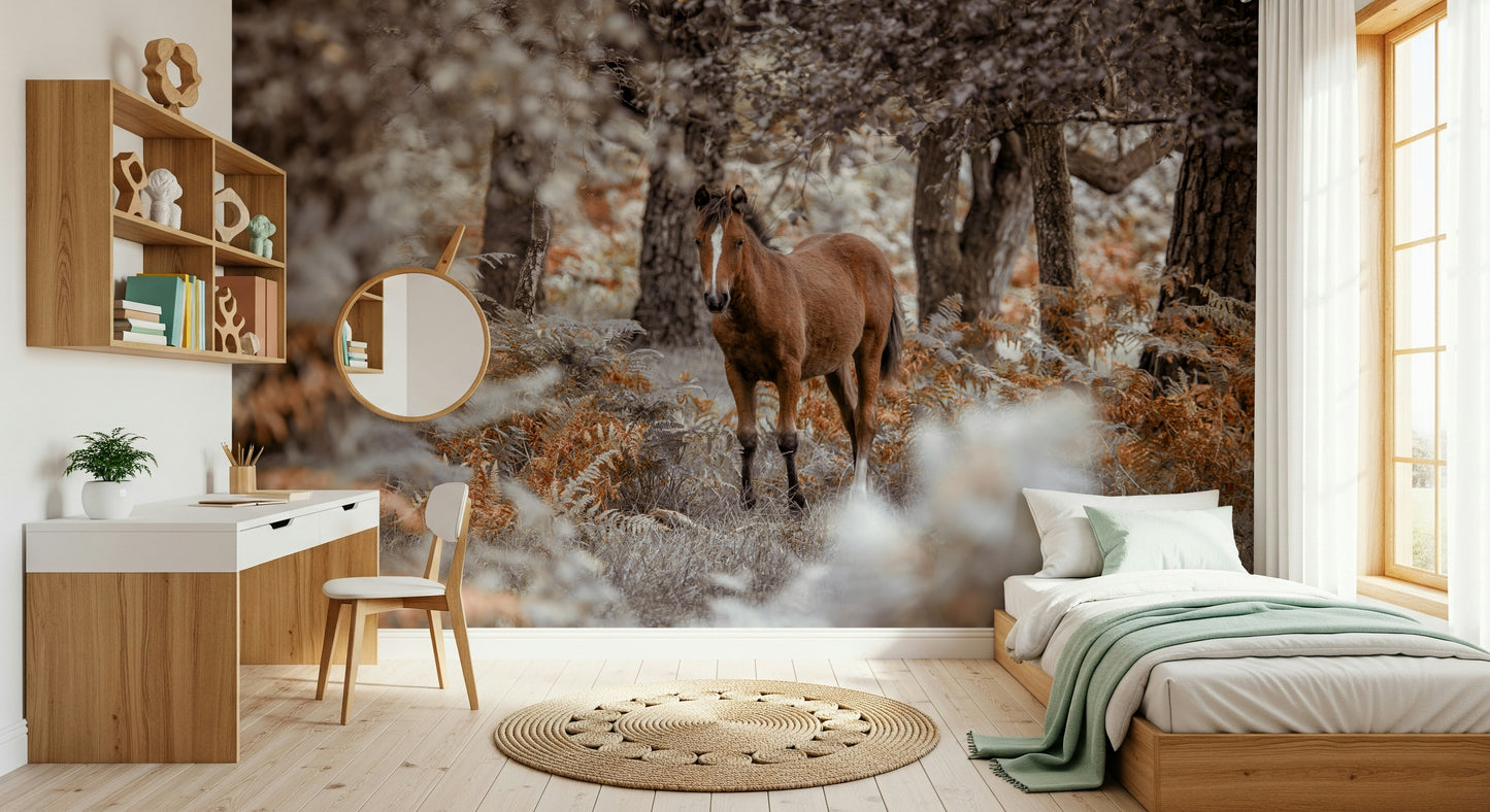 Wild Stallion Wall Mural