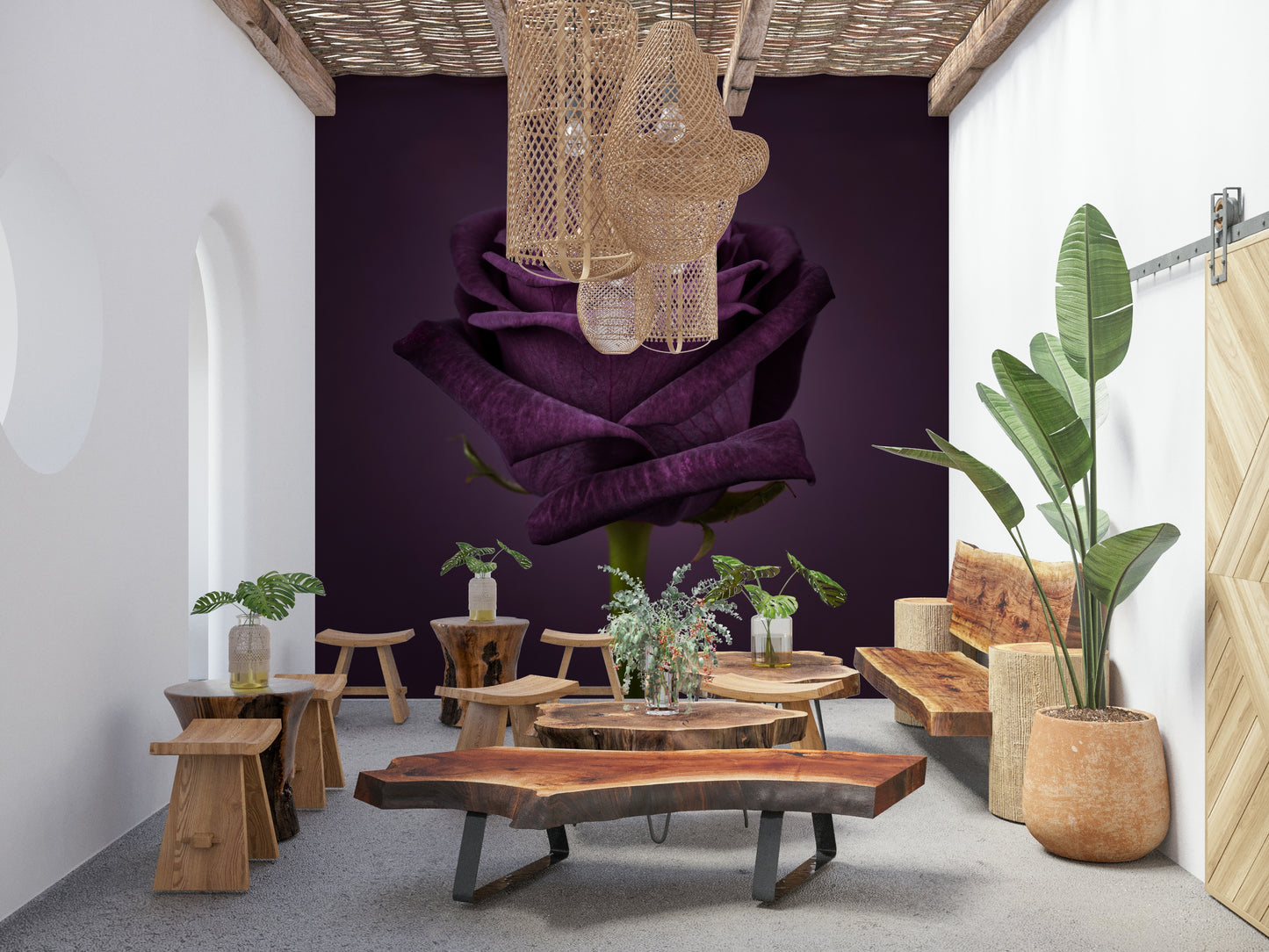 Royal Beauty Wall Mural