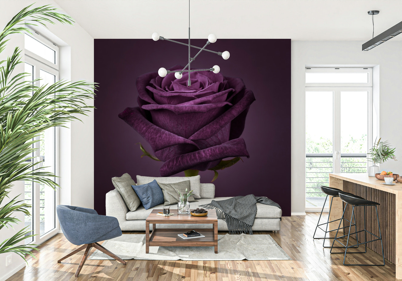 Royal Beauty Wall Mural