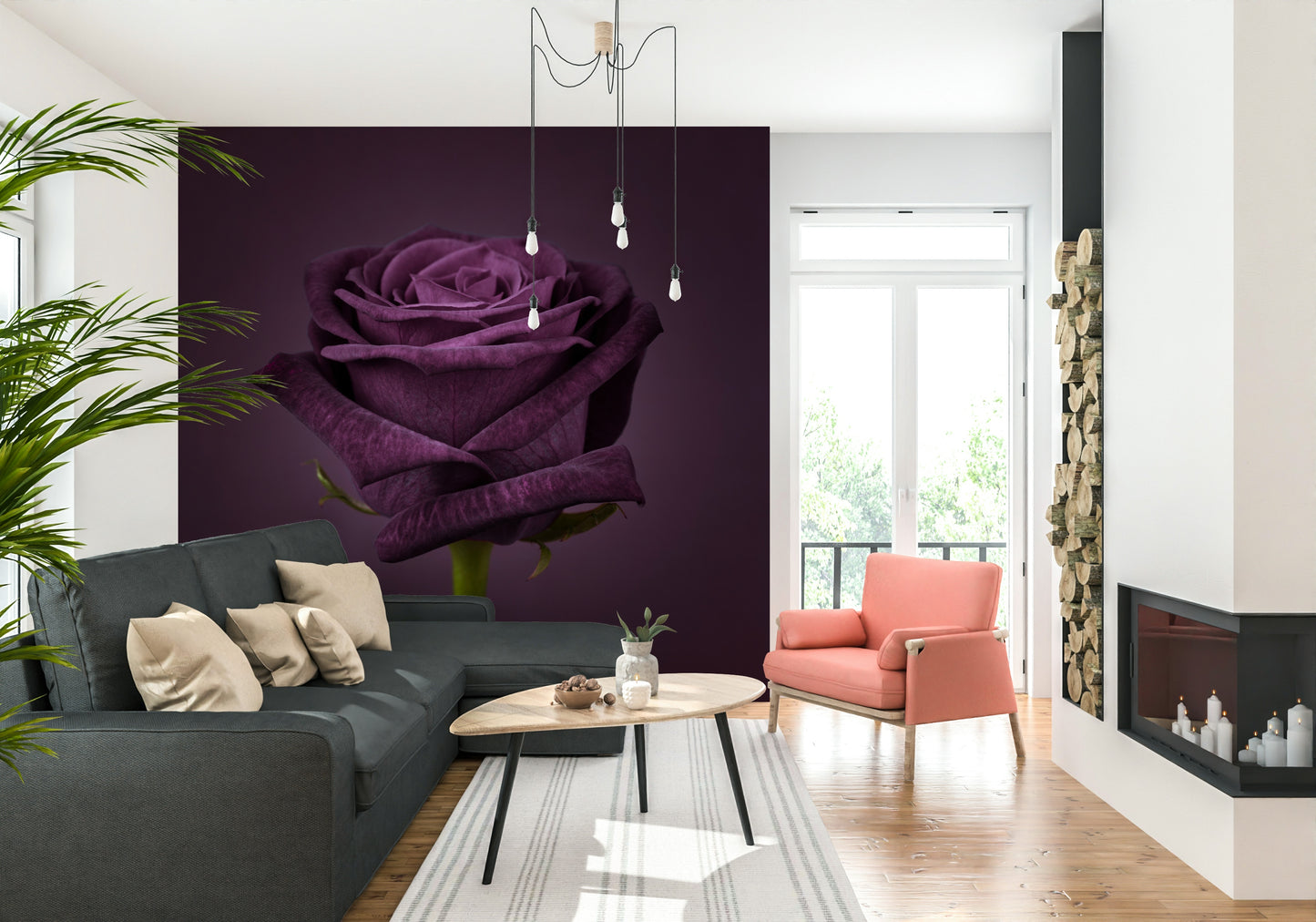 Royal Beauty Wall Mural