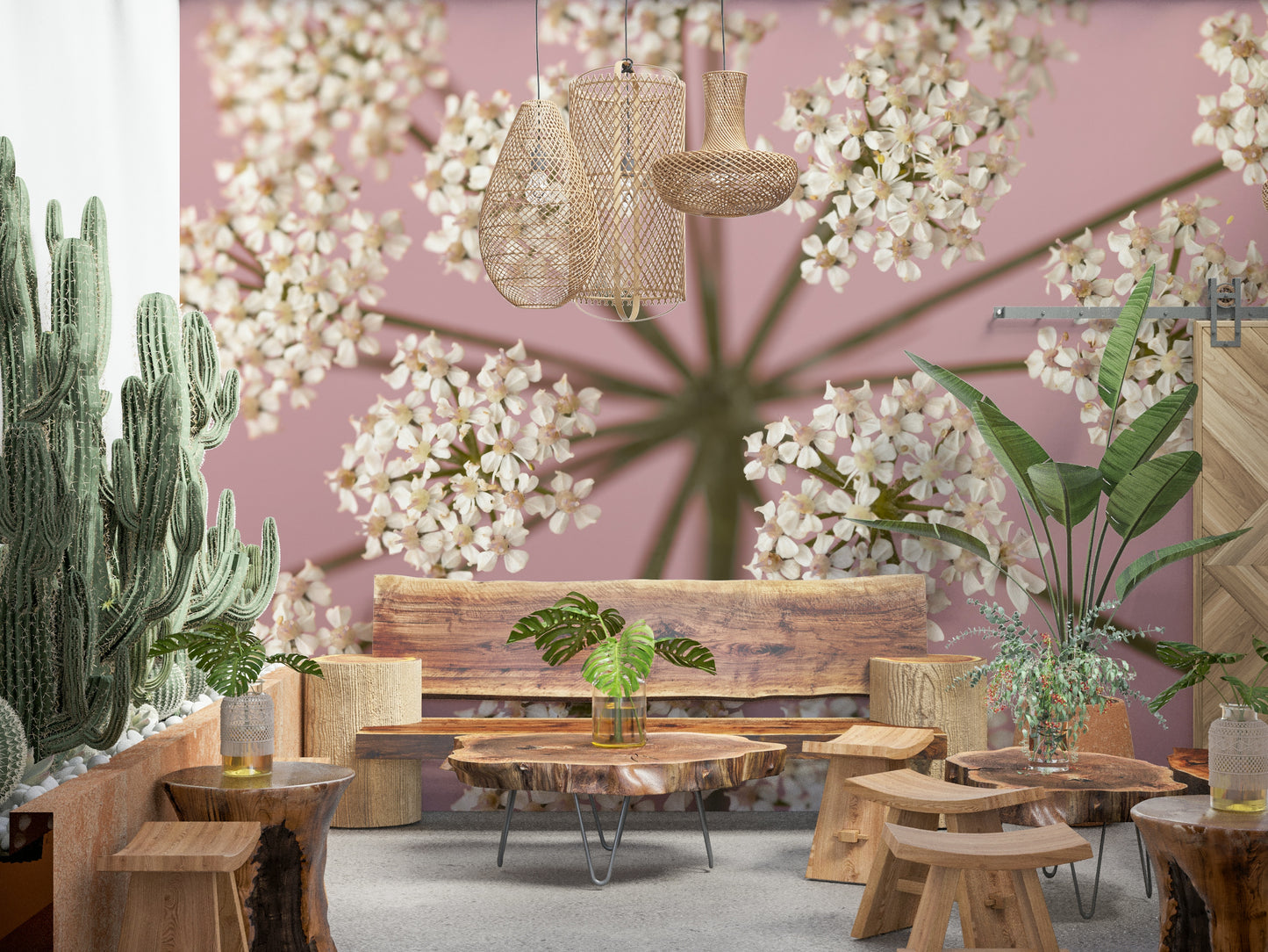 Wildflower Whispers Wall Mural