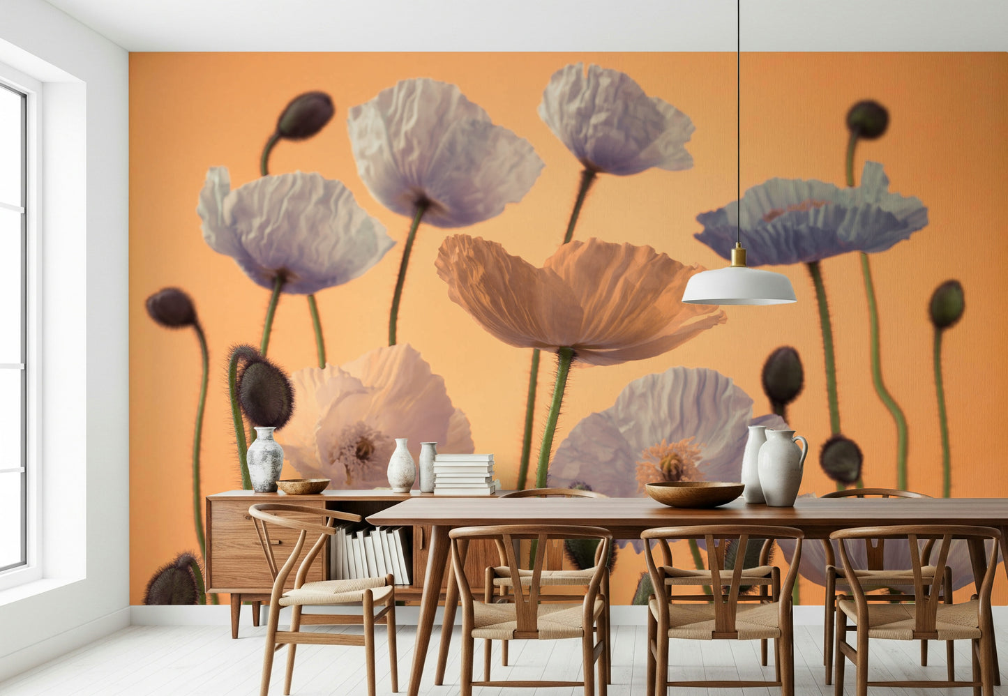 Floral Spectacle Wall Mural