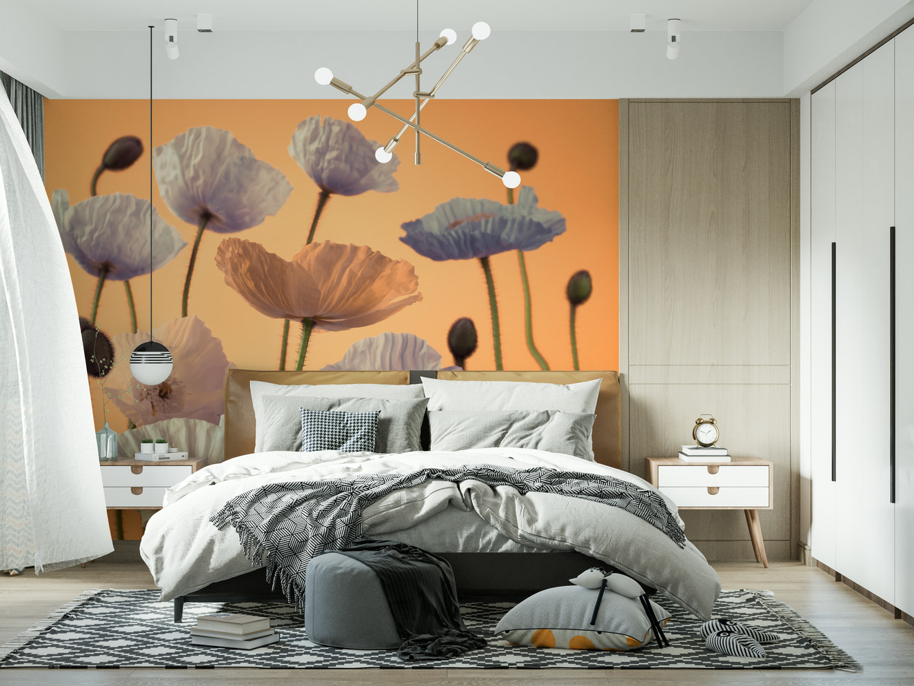 Floral Spectacle Wall Mural