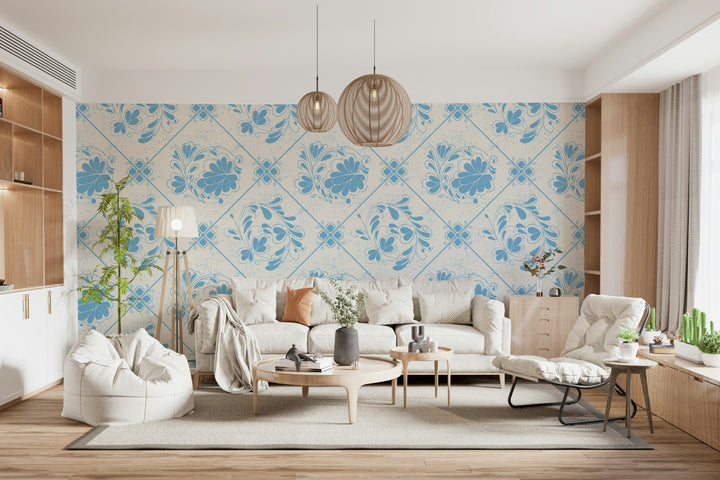 Delft Bloom Wallpaper⁠