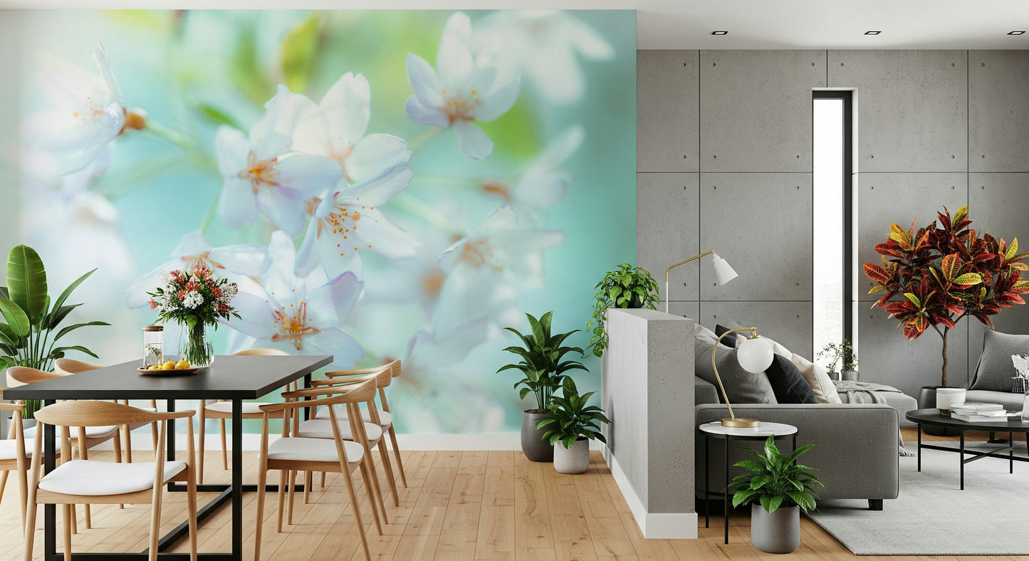 Springtime Blossoms Wall Mural