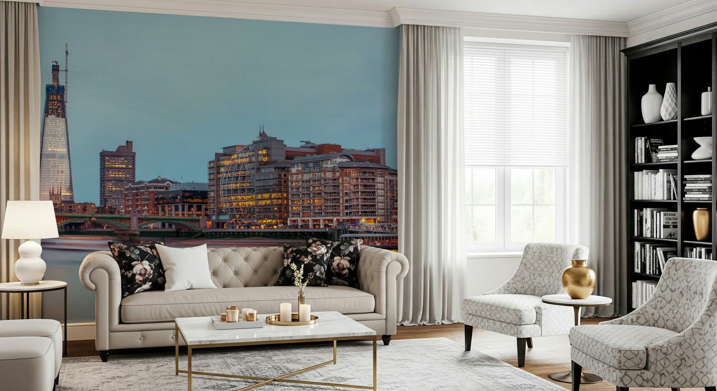 London Luminescence Wall Mural