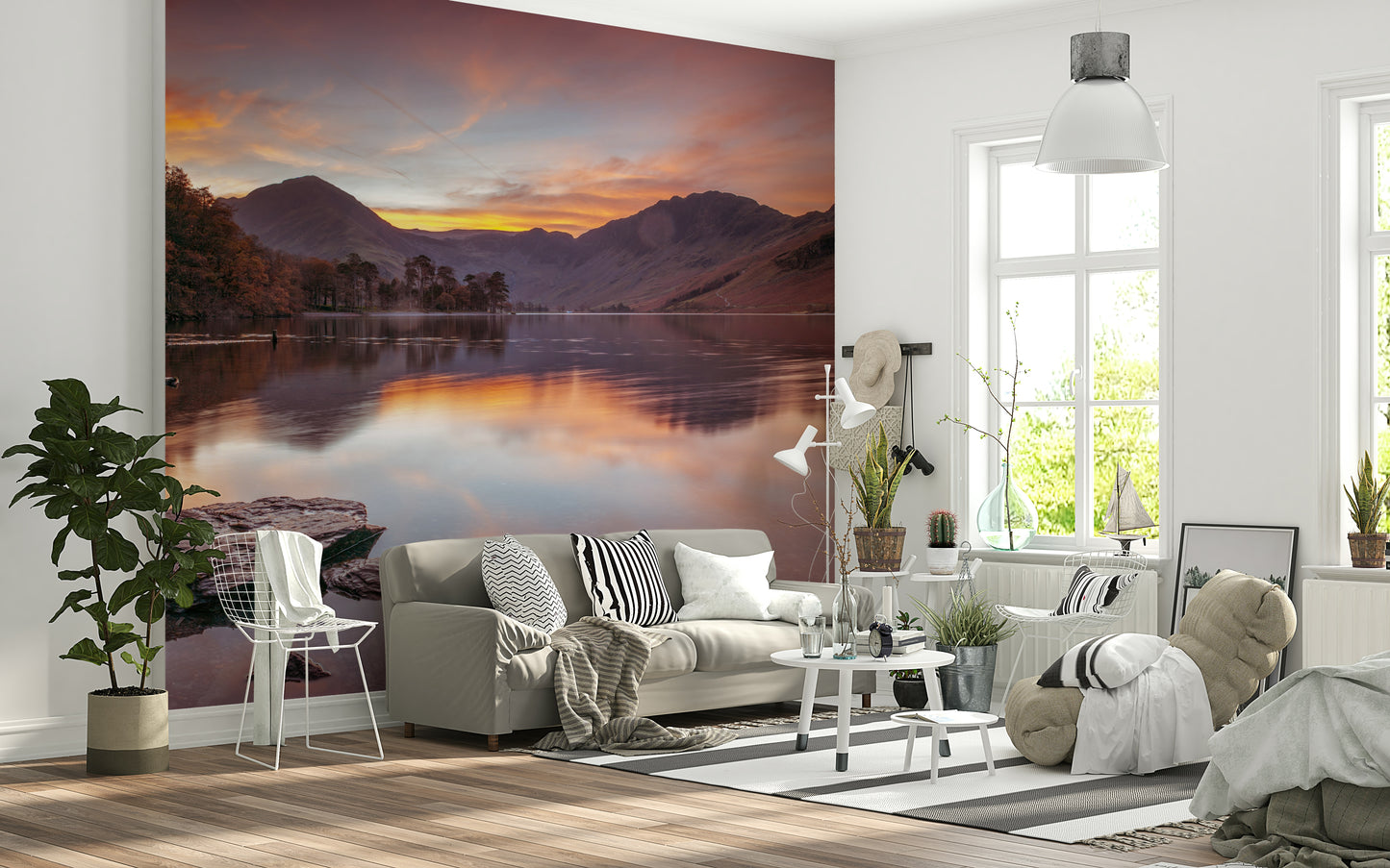 Lakeland Sunrise Wall Mural
