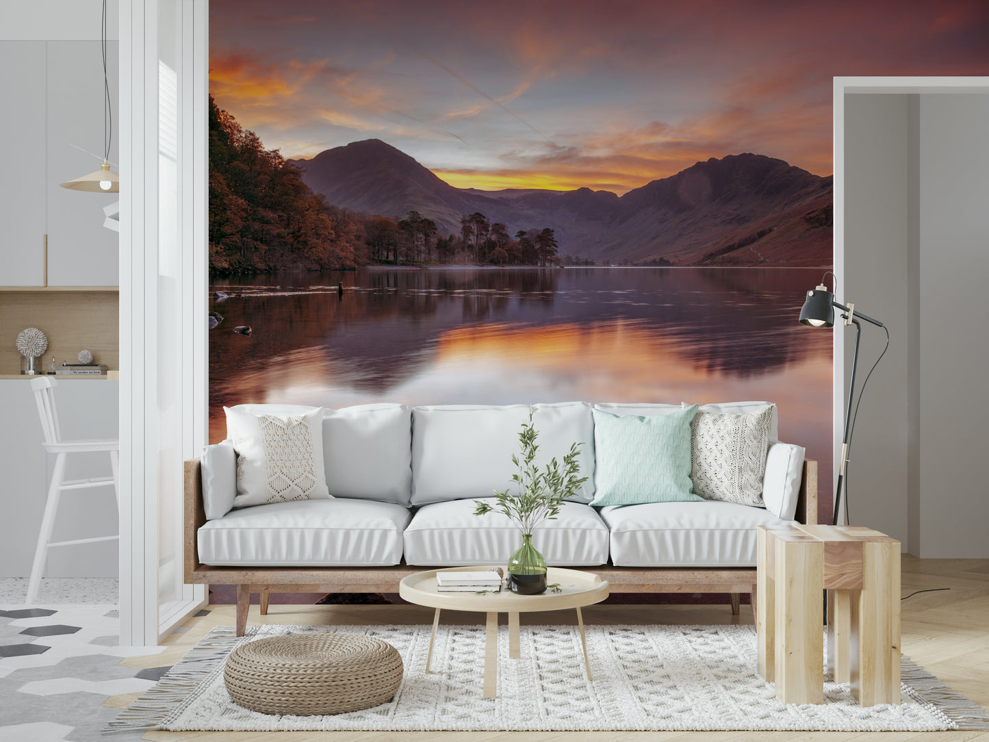 Lakeland Sunrise Wall Mural
